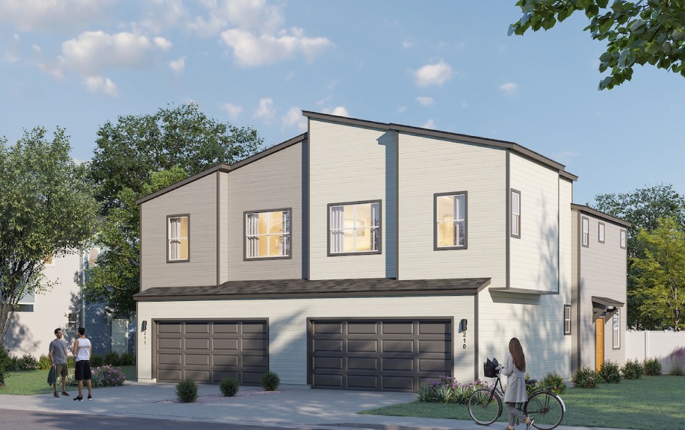 The essence of exceptional living the exterior of a building