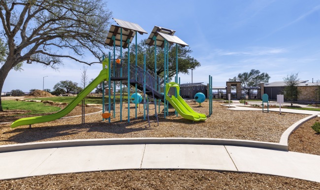 Playground at Los Cielos at Brooks luxury homes in San Antonio, Texas